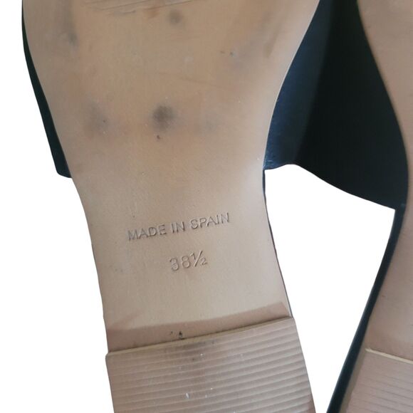 Garnet Hill Iris Mules Womens Size 8.5 Back Suede Slip On Shoes Career Going Out - Picture 5 of 7